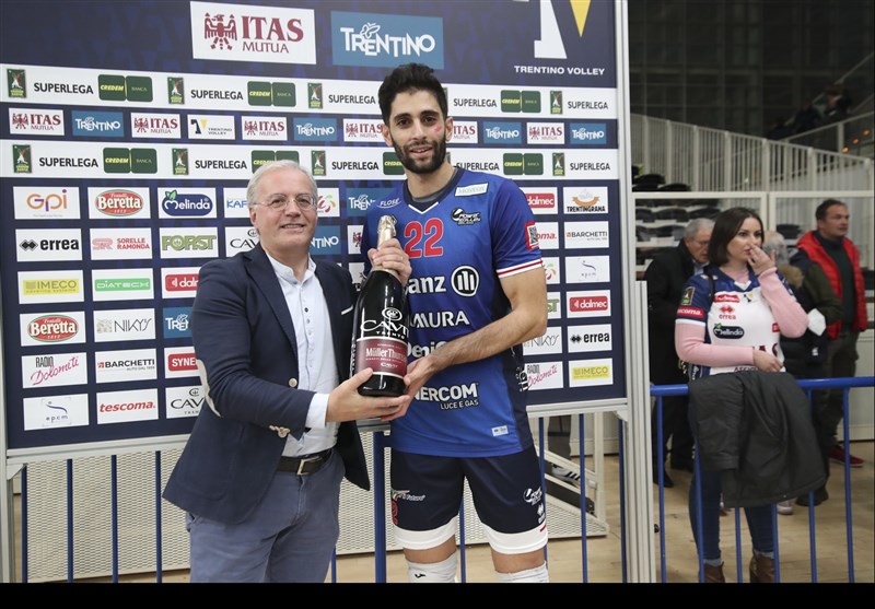 لیگ والیبال ایتالیا | یاران عبادی‌پور از سد ترنتینو گذشتند + عکس 14