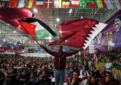  گزارش گاردین از تحقیر اسرائیلی‌ها و حضور پررنگ فلسطین در جام جهانی قطر 