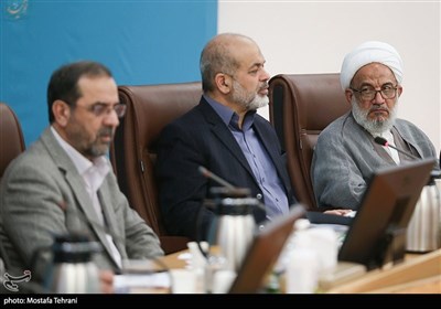 حضور مرتضی آقاتهرانی رئیس کمیسیون فرهنگی مجلس در جلسه شورای اجتماعی کشور