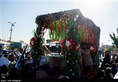 تشییع پیکر شهید مدافع حرم داوود جعفری - شیراز