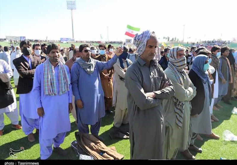اجماع بزرگ ۱۵۰۰۰ نفری بسیجیان سیستان و بلوچستان + تصاویر