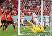 جام جهانی قطر| شکست بلژیک مقابل مراکش به روایت تصویر