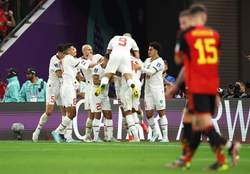 جام جهانی قطر| اولین برد یک تیم آفریقایی با شکست غیرمنتظره بلژیک مقابل مراکش