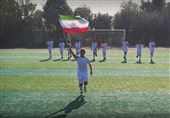 سرودخوانی نوجوانان کانون‌های فرهنگی و هنری مساجد برای تیم ملی فوتبال ایران