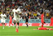 جام جهانی قطر| غنا دوئل با کره جنوبی را برد/ شاگردان بنتو در خطر حذف