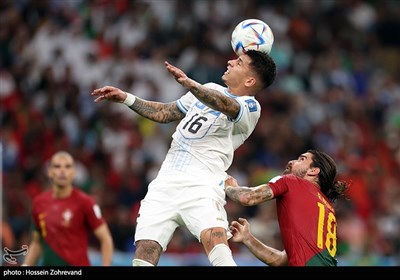 دیدار تیمهای پرتغال و اروگوئه - جام جهانی 2022 قطر