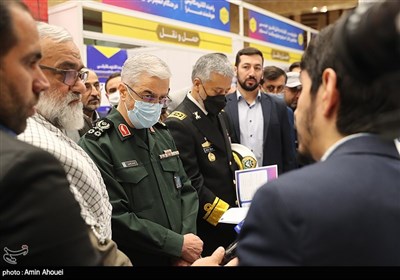 نمایشگاه ملی دستاوردهای فناورانه بسیج با حضور سرلشکر باقری رئیس ستاد کل نیروهای مسلح