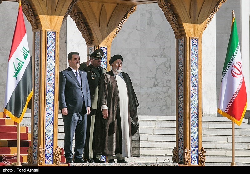 رئیسی یستقبل رئیس الوزراء العراقی +صور