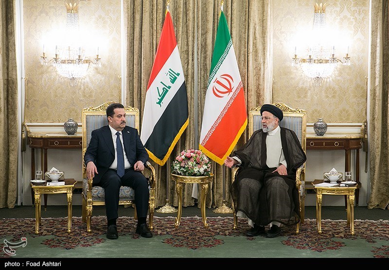رئیسی یؤکد على تعزیز العلاقات بین طهران وبغداد/السودانی: لن نسمح بإلحاق الأذى بالجیران انطلاقاً من الأراضی العراقیة