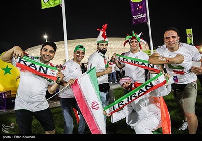 حاشیه دیدار تیم‌های ایران و آمریکا - جام جهانی 2022 قطر