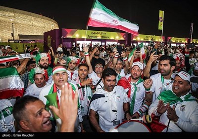 حاشیه دیدار تیم‌های ایران و آمریکا - جام جهانی 2022 قطر