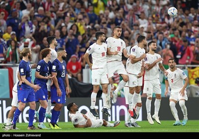 دیدار تیم‌های ایران و آمریکا - جام جهانی 2022 قطر