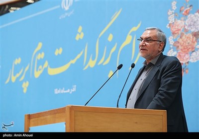 سخنرانی بهرام عین اللهی وزیر بهداشت در مراسم بزرگداشت مقام پرستار