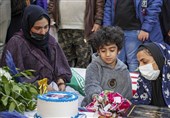 جشن تولد 12 سالگی شهید آرشام سرایداران در ‌شاهچراغ برگزار شد