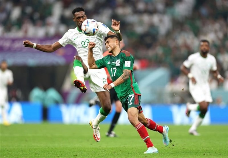 جام جهانی قطر| جدال مکزیک و عربستان در قاب تصاویر