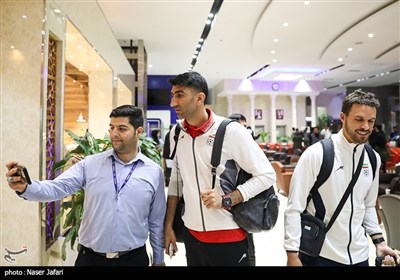 بازگشت تیم ملی از قطر