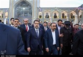 دیدار نخست‌وزیر عراق با تولیت آستان قدس رضوی