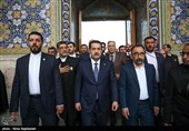 دیدار نخست‌وزیر عراق با تولیت آستان قدس رضوی
