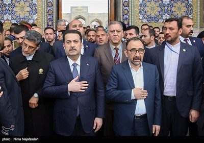دیدار نخست‌وزیر عراق با تولیت آستان قدس رضوی