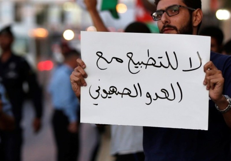 بیانیه گروه‌های مخالف آل خلیفه علیه سفر رئیس رژیم صهیونیستی به منامه