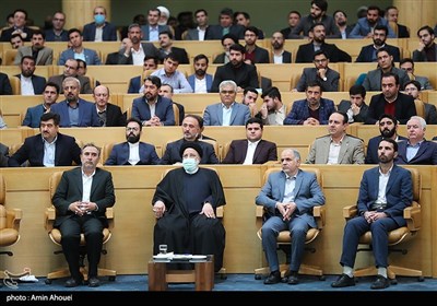 حضور حجت الاسلام سیدابراهیم رئیسی رئیس جمهور در همایش ملی مسئولیت اجرای قانون اساسی
