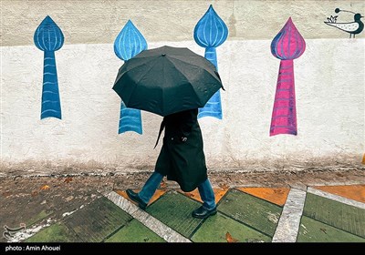 روز های بارانی پاییز در تهران