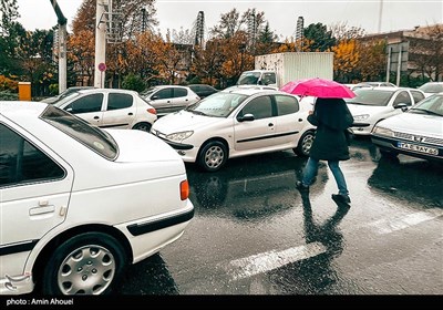 روز های بارانی پاییز در تهران