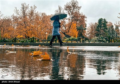 روز های بارانی پاییز در تهران