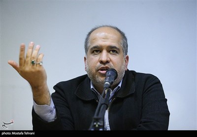 حضور علی خضریان نماینده مجلس در مراسم روز دانشجو در دانشگاه صنعتی شریف