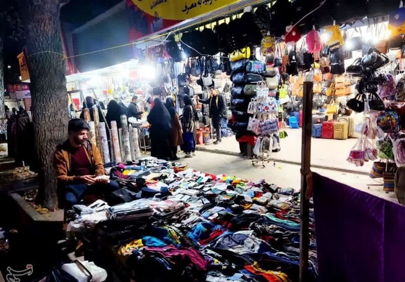 حال و هوای بازار خرم‌آباد در یک روز پاییزی/ بی‌اعتنایی کسبه به اعتصاب + فیلم