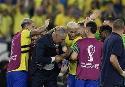  جام جهانی قطر| تیته: خوشحالی من غیرمحترمانه نبود/ نیمار رهبر تیم برزیل است 