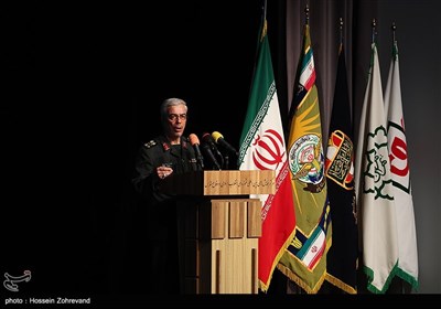 سخنرانی سرلشکر باقری رئیس ستاد کل نیروهای مسلح در همایش ملی جایگاه علم و فناوری در دفاع مقدس