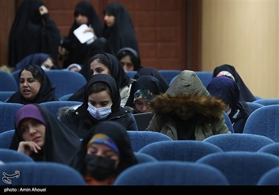 حضور دانشجویان دانشگاه علامه طباطبایی در جلسه پرسش و پاسخ سخنگوی شورای نگهبان