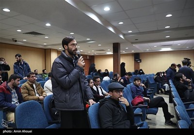 حضور دانشجویان دانشگاه علامه طباطبایی در جلسه پرسش و پاسخ سخنگوی شورای نگهبان