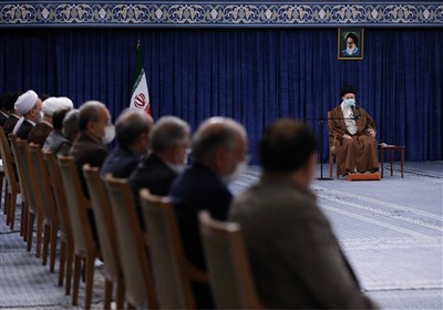 اعضای شورای عالی انقلاب فرهنگی با امام خامنه‌ای دیدار کردند