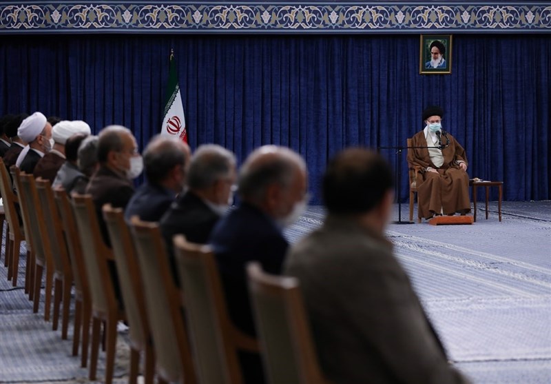 اعضای شورای عالی انقلاب فرهنگی با امام خامنه‌ای دیدار کردند