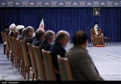 دیدار اعضای شورای عالی انقلاب فرهنگی با رهبر معظم انقلاب