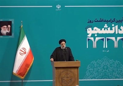 رئیسی در دانشگاه تهران: برخی می گفتند امروز به دانشگاه نروید/ اعتراض را باید شنید