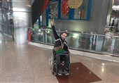 ثبت رکورد طی کردن پله‌های &quot;برج میلاد تهران&quot; توسط یک فرد معلول