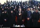 محمدمهدی اسماعیلی وزیر فرهنگ و ارشاد اسلامی در مراسم روز دانشجو در دانشگاه الزهرا(س)