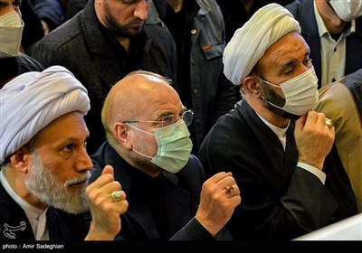 مراسم چهلم شهدای حادثه تروریستی شاهچراغ - شیراز