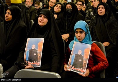 مراسم چهلم شهدای حادثه تروریستی شاهچراغ - شیراز