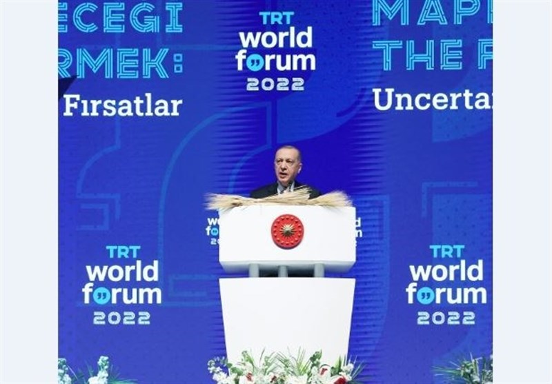 اردوغان: شبکه تی آر تی فارسی زبان راه اندازی می‌شود