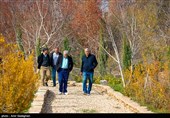 پاییز در پیاده راه بهشت شیراز