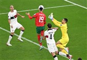 جام جهانی قطر| فیلم گل تاریخی مراکش به پرتغال