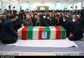 تشییع پیکر مرحوم رستم قاسمی