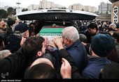 تشییع پیکر مرحوم رستم قاسمی