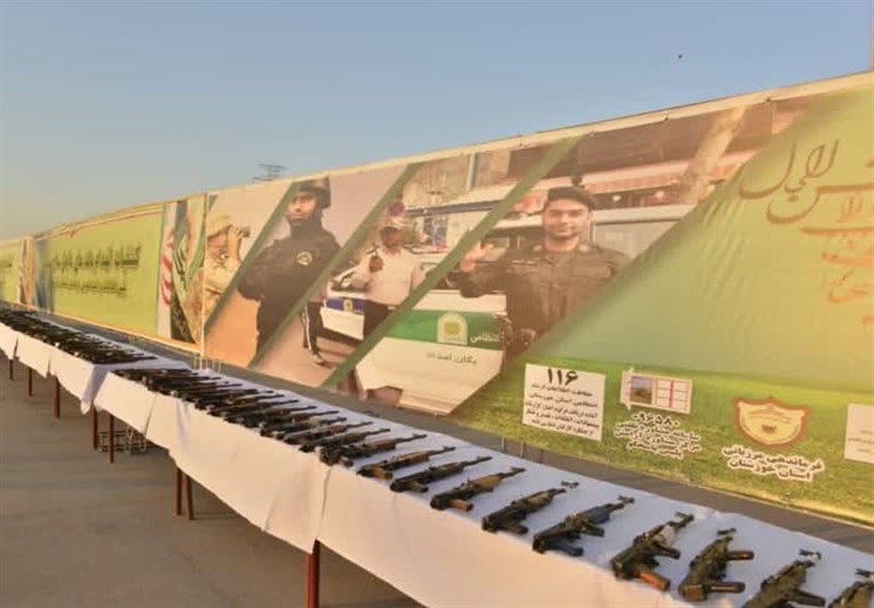 کشف 101 قبضه سلاح در استان خوزستان