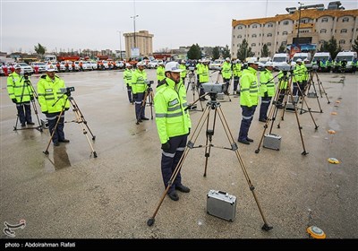 رزمایش طرح زمستانی پلیس راه استان همدان