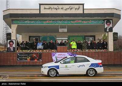 رزمایش طرح زمستانی پلیس راه استان همدان